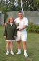 Stuart & Karen - Mixed Doubles Champions